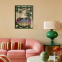 Wallity Mystic Grace - APT819 56 Escultura de Pared de Metal Plata